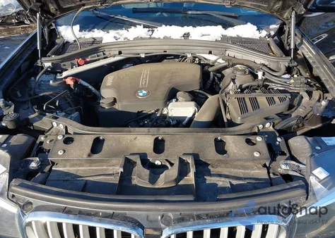 2017 BMW X3 xDrive28I из США, поврежденный, VIN 5UXWX9C32H0W69185